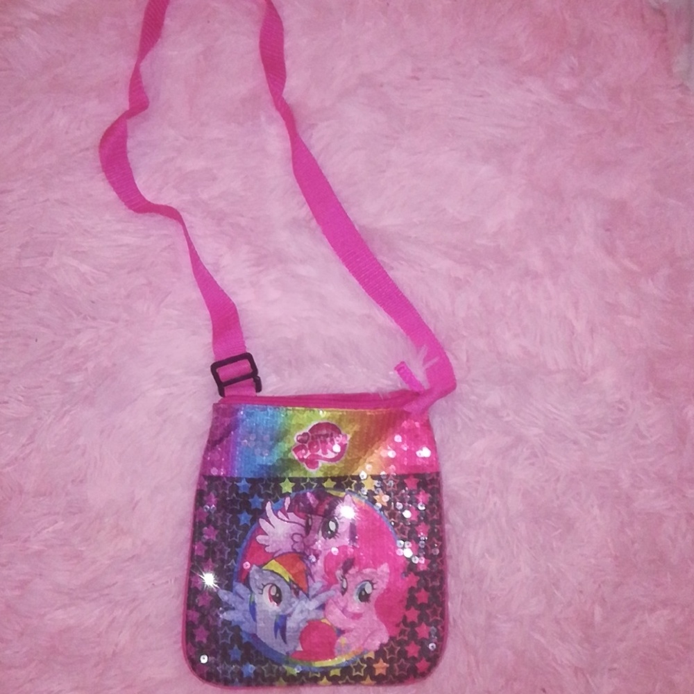 NWOT My Little Pony Sequin Mini Purse